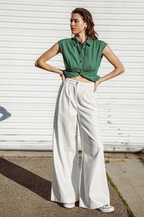 clean-slate-denim-top Flying Tomato-Sophia's Style-4